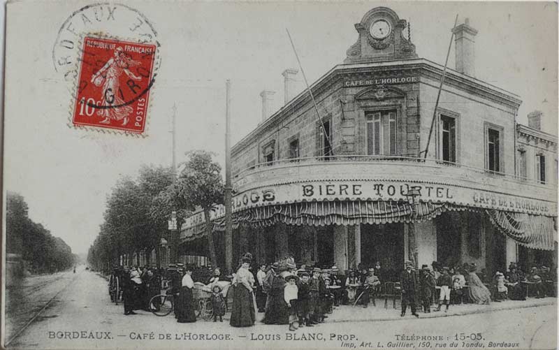 Café de l'horloge 120 ans d'histoire