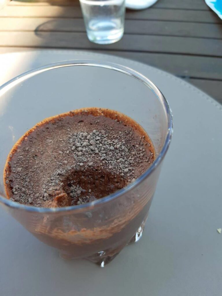 Mousse chocolat façon café de l'horloge bordeaux